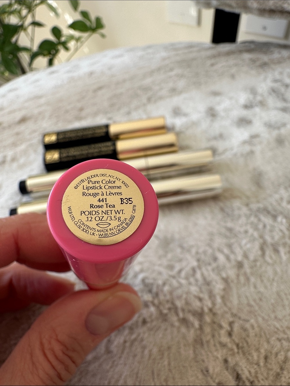 Estee Lauder pure color glossstick MELTED ROSE Rose Tea - LIPSTICK - mascara - Picture 3 of 5